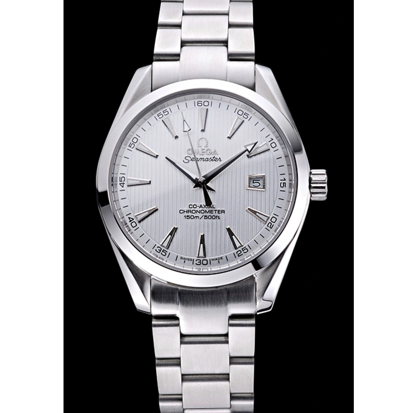 1014 Omega Seamaster White Dial Stainless Steel Band 622164